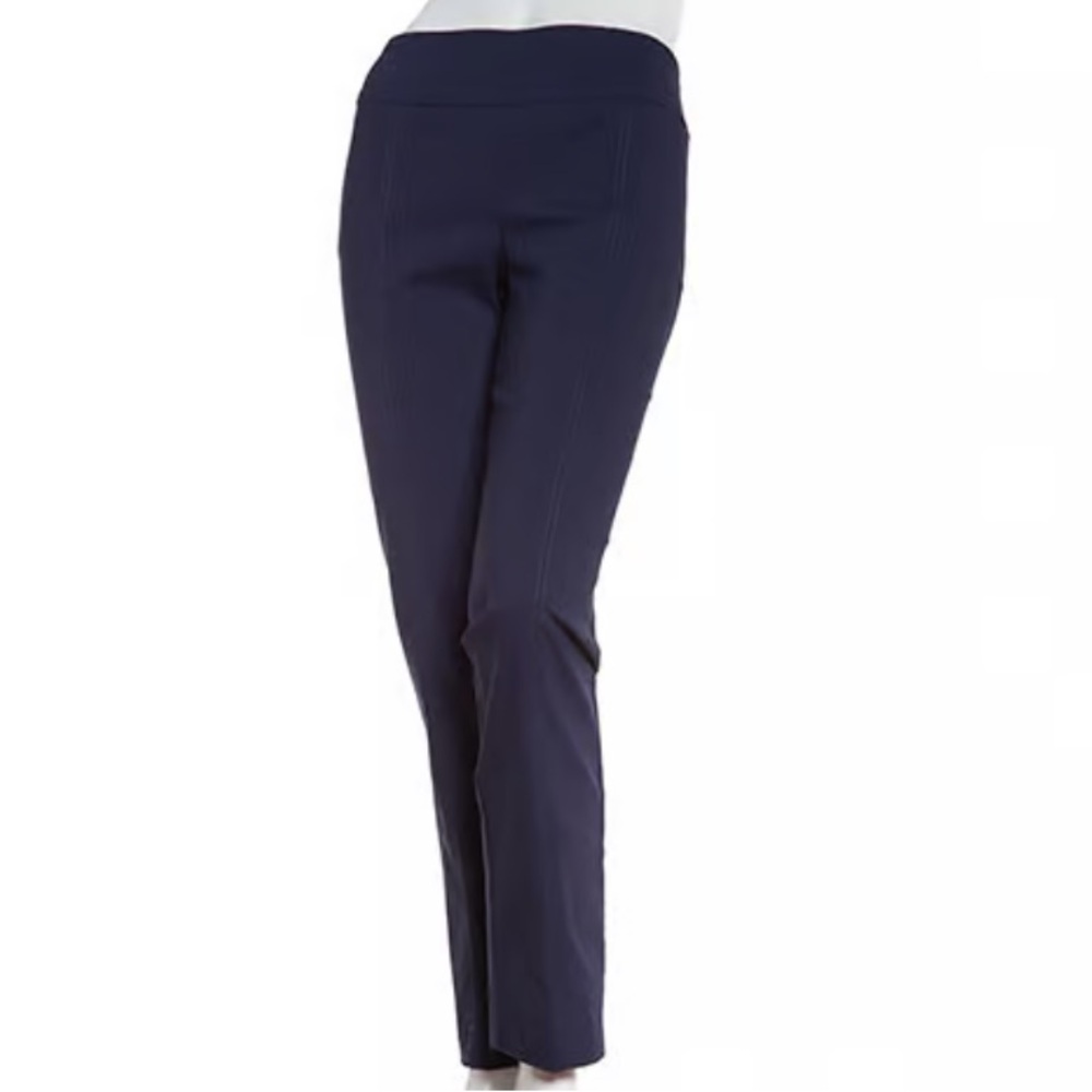 Zac & Rachel Women Ultimate Fit Pull On Casual Pants Black 2X New With Tags